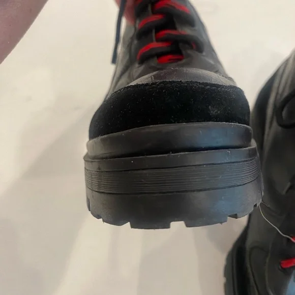 Gianni Bini moto/ combat boots size 9 - Picture 10 of 13